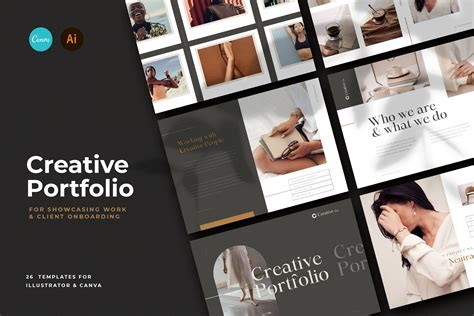 Creative Yoga Portfolio Display